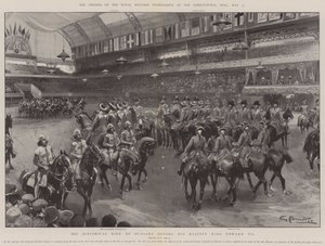 The Opening of the Royal Military Tournament at the Agricultural Hall, 22 May by G.S. Amato
